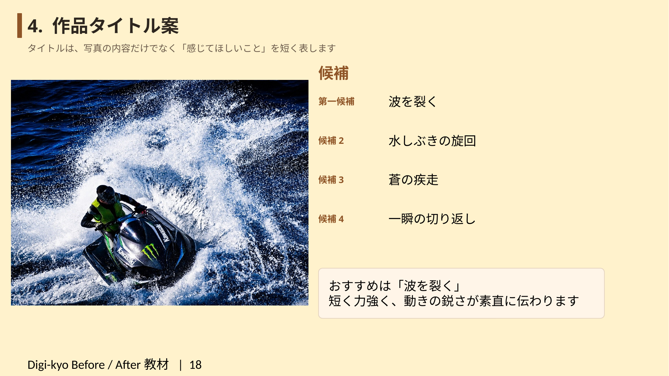 Digi-kyo Before / After教材 スライド17